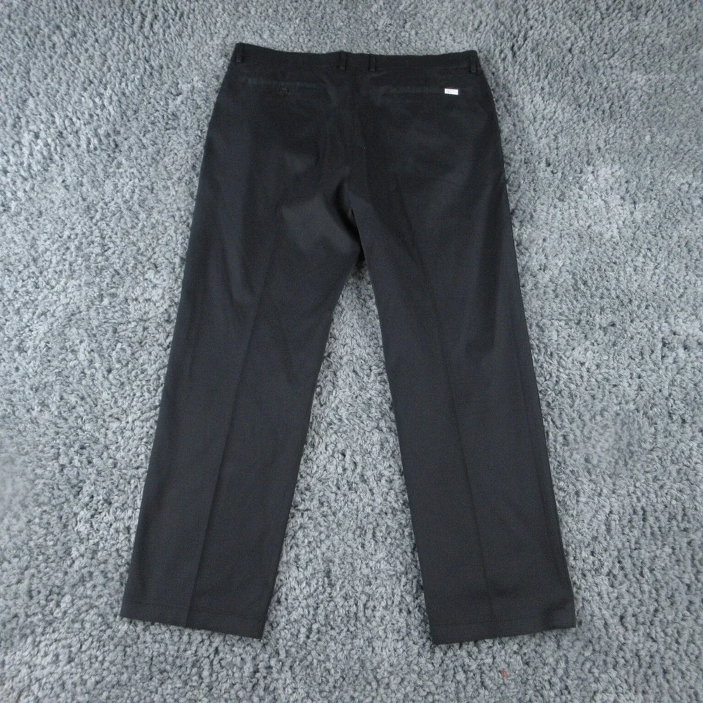 Greg Norman Pants Mens 36x30 Black Attack Life Golf Chino 37x28.5*